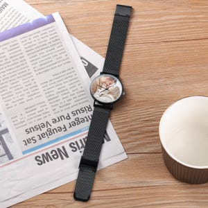 Custom photo watch for women,family photo watch,engraved text watches for her,picture watch,anniversary gifts for wife, girlfriend,mom image 14