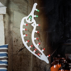 Decorative Chili Lamp &quot;WOW&quot; - Hanging Light, Modern and Original Design