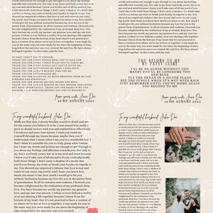 Carta para ella, carta para él, carta romántica para imprimir, carta de amor para imprimir, impresión digital, regalo para ella, regalo para él