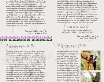 Love letter for her, letter for him, custom love letter, printable love letter, digital letter, romantic letter, gift idea, romantic gift