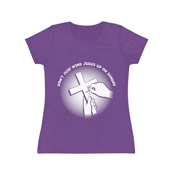 Cross On Hand Christian Women T Shirt Cross On Hand Christian Women T Shirt