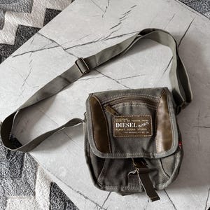 Diesel Messenger Bag - Etsy Canada