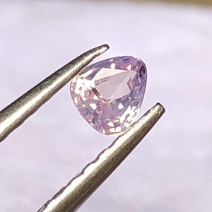 Light Blue Purple Sapphire 0.155ct Natural Sapphire Gemstone,Opalescent Sapphire,Silky Sapphire,Milky Sapphire,Milk Sapphire,Loose Gemstones