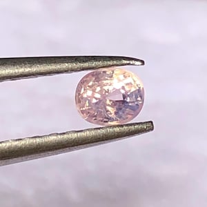 Light Blue Purple Sapphire 0.18ct Natural Sapphire Gemstone,Opalescent Sapphire,Silky Sapphire,Milky Sapphire,Milk Sapphire,Loose Gemstones