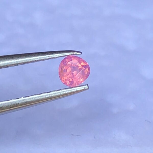 Silky Sapphire 0.13ct Natural Sapphire Gemstone, Milky Sapphire 