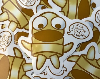 R.E.P.O Game I Love Sticker