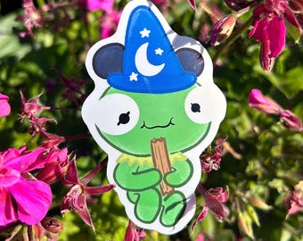 Kermit the Frog with Churro Muppets Sticker