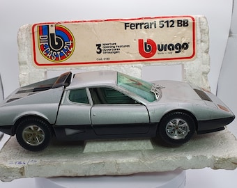 Ferrari 512 BB Burago 1/24 Silver