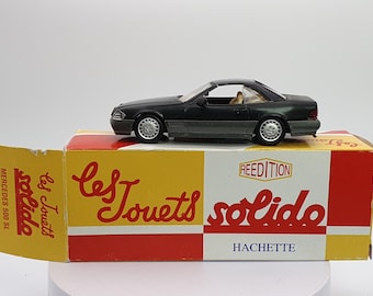 Mercedes SL 500 Hardtop (1989) Solido 1/43 Black