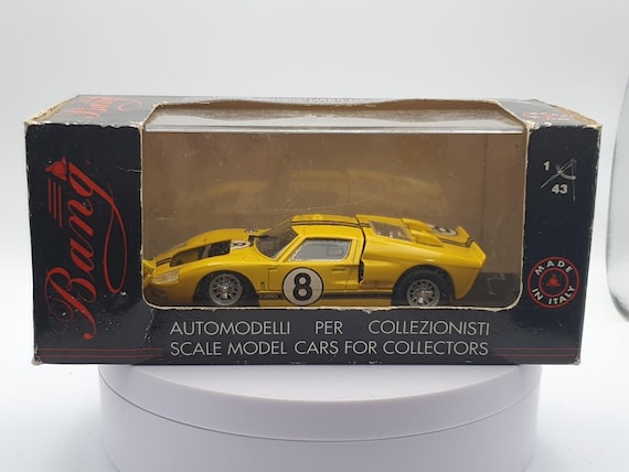 Ford GT 40 Le Mans '66 Bang 1/43 With Box - Etsy
