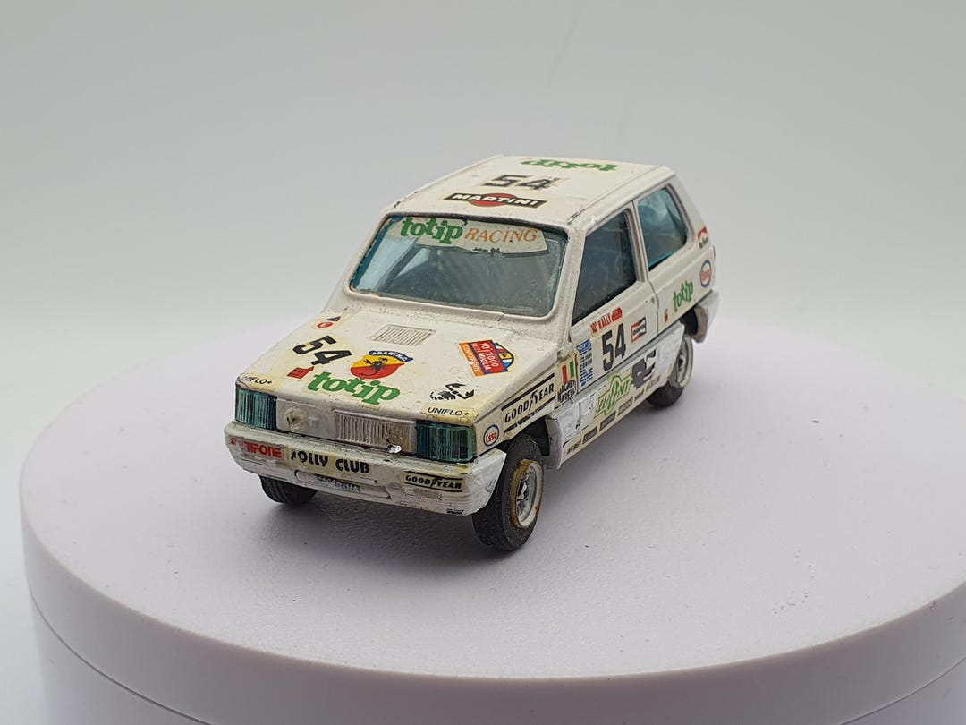 Fiat Panda 45 Rally Burago 1/43 - Etsy