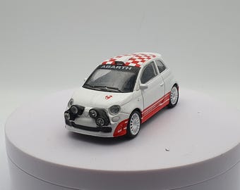 Fiat 500 Abarth Metromo 1/43 White - Etsy