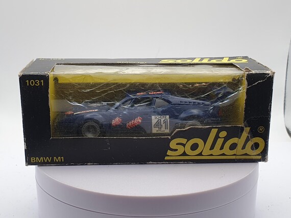 SOLIDO 1031 Base BMW M1 n°40 US IMSA Daytona 1981 Bartling