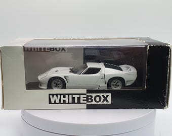 Lamborghini Miura SVJ Roadster Whitebox 1/43 White