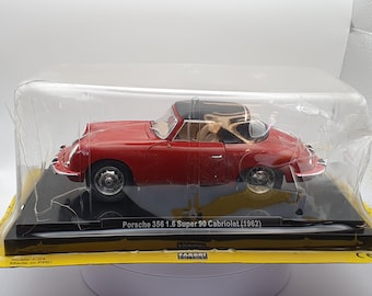BURAGO #16 056 – Porsche 356 B Cabriolet – Modèle 1:24 – Occasion Avec Boîte