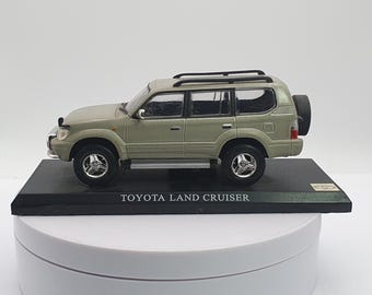 Toyota Land Cruiser Del Prado 1/43 Silver - Etsy