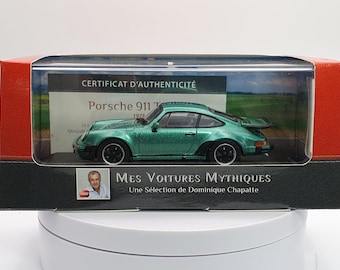 Porsche 911 Turbo (1975) Newsstand 1/43 Green