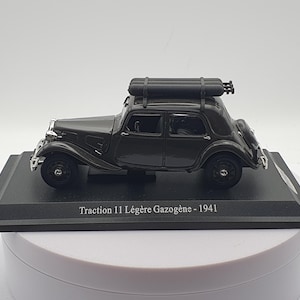Citroen Traction Avant 11 Legère Gazogene (1941) Atlas 1/43 Gray