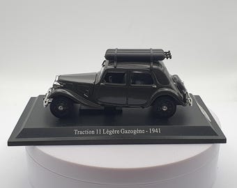 Citroen Traction Avant 11 Legère Gazogene (1941) Atlas 1/43 Gray