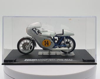 Ducati 500GP Motorcycle (1971) Newsstand 1/24 Silver