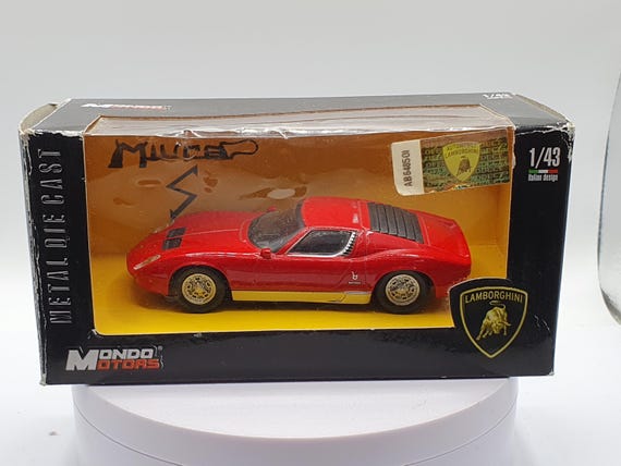 Lamborghini Miura Motor World 1/43