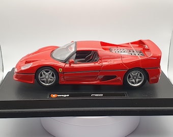 Ferrari F50 Burago 1/24 - Etsy