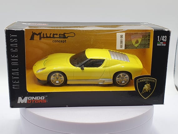 Lamborghini Miura Concept Mondo Motors 1/43 With Box