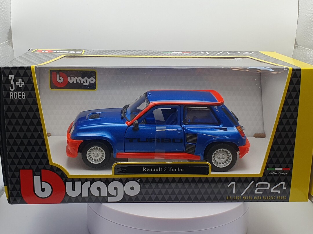Renault R5 Turbo Burago 1/24 - Modélisme