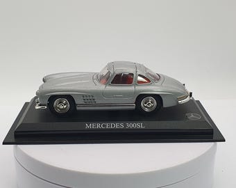 Quiralu – Mercedes 300 SL Coupé Rouge – 1/43 – Occasion Bon État (Années 60)