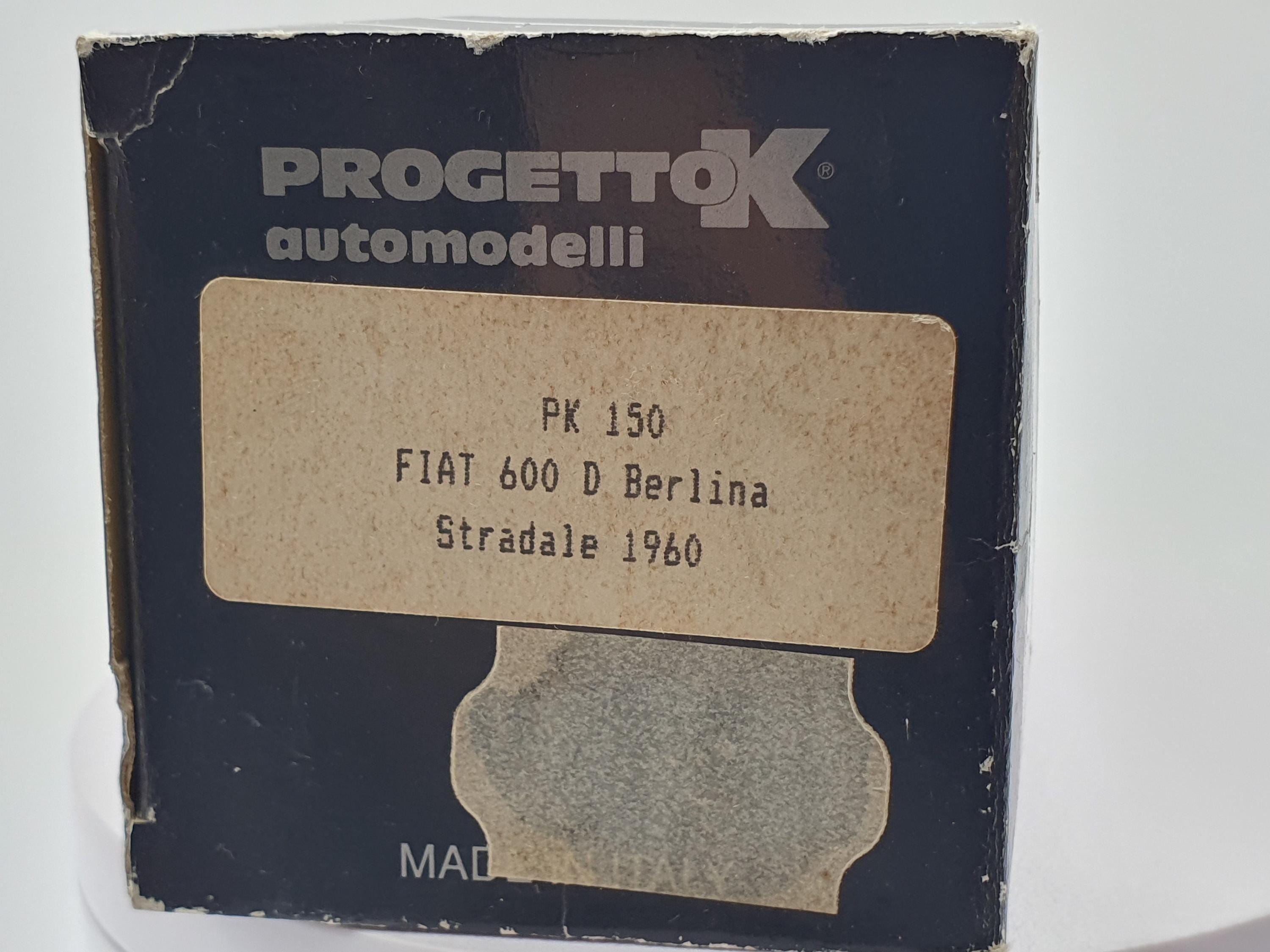 Fiat 600 D Progetto K 1/43 With Box - Etsy