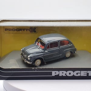 [宅送] Progetto D 600 Fiat K Etsy - Box With 1/43 ミニカー