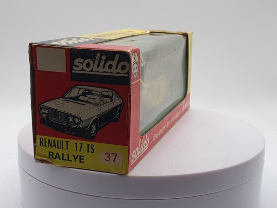 Renault 17 TS Rallye N37 Solido 1/43 With Box