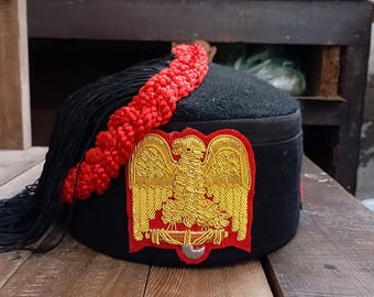 WW2 イタリア ムッソリーニ フェズ キャップ 再生産 - Etsy 日本