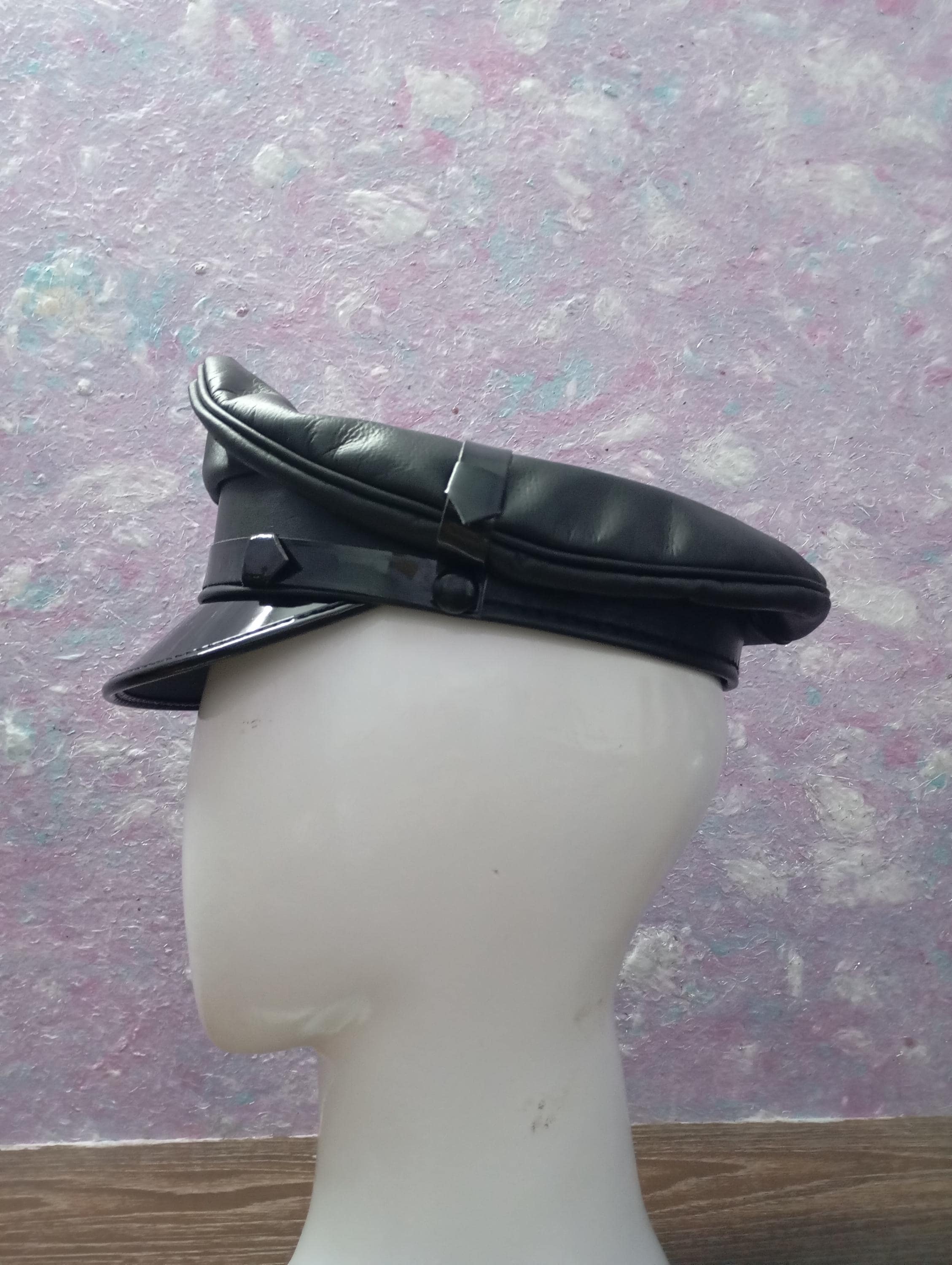 Finest Soft Real Leather Biker ,muir Cap Hat - Etsy