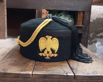 WW2 イタリア ムッソリーニ フェズ キャップ 再生産 - Etsy 日本