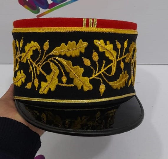フランス軍陸軍将軍将校バイザー帽子ケピ帽 - Etsy 日本