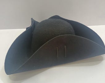 Revolutionary War Virginia Style Cocked tricone Hat