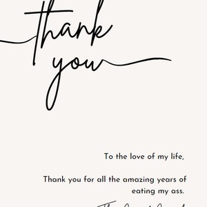 ¡Gracias! por comerme el culo