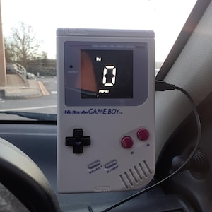 Gameboy Classic GPS Speedo MPH