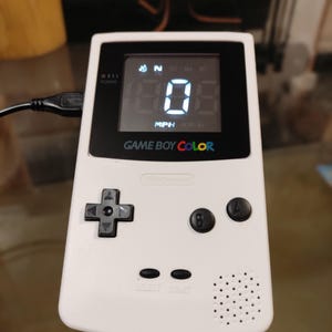Gameboy Color Speedometer Gameboy Colour GPS Speedo MPH - Etsy UK