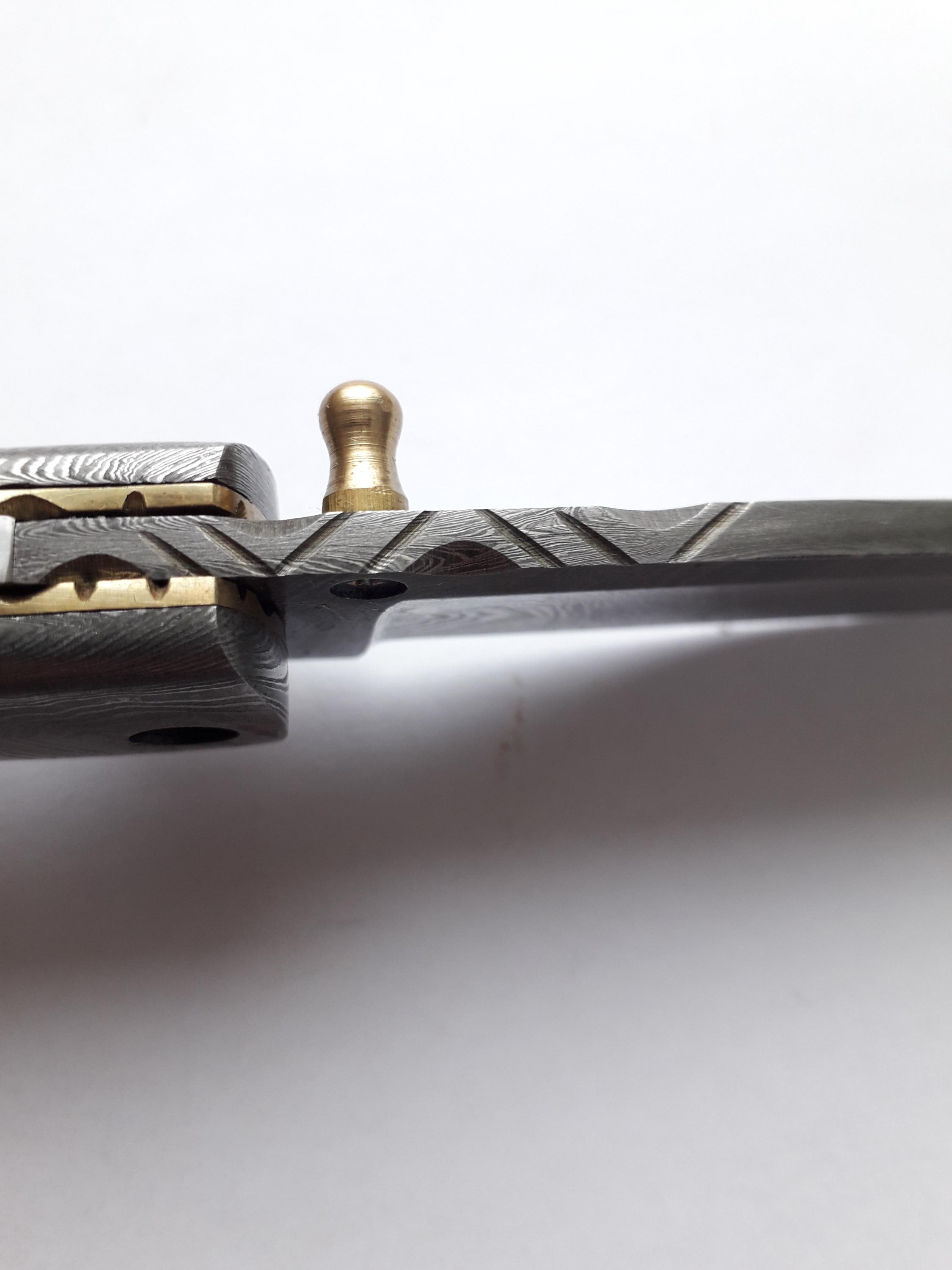 Handmade Folding Knife Damascus Steel - Etsy