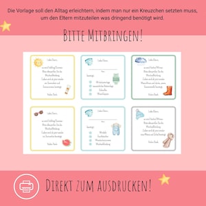 ご持参ください、掲示板、幼稚園、託児所、直接ダウンロード