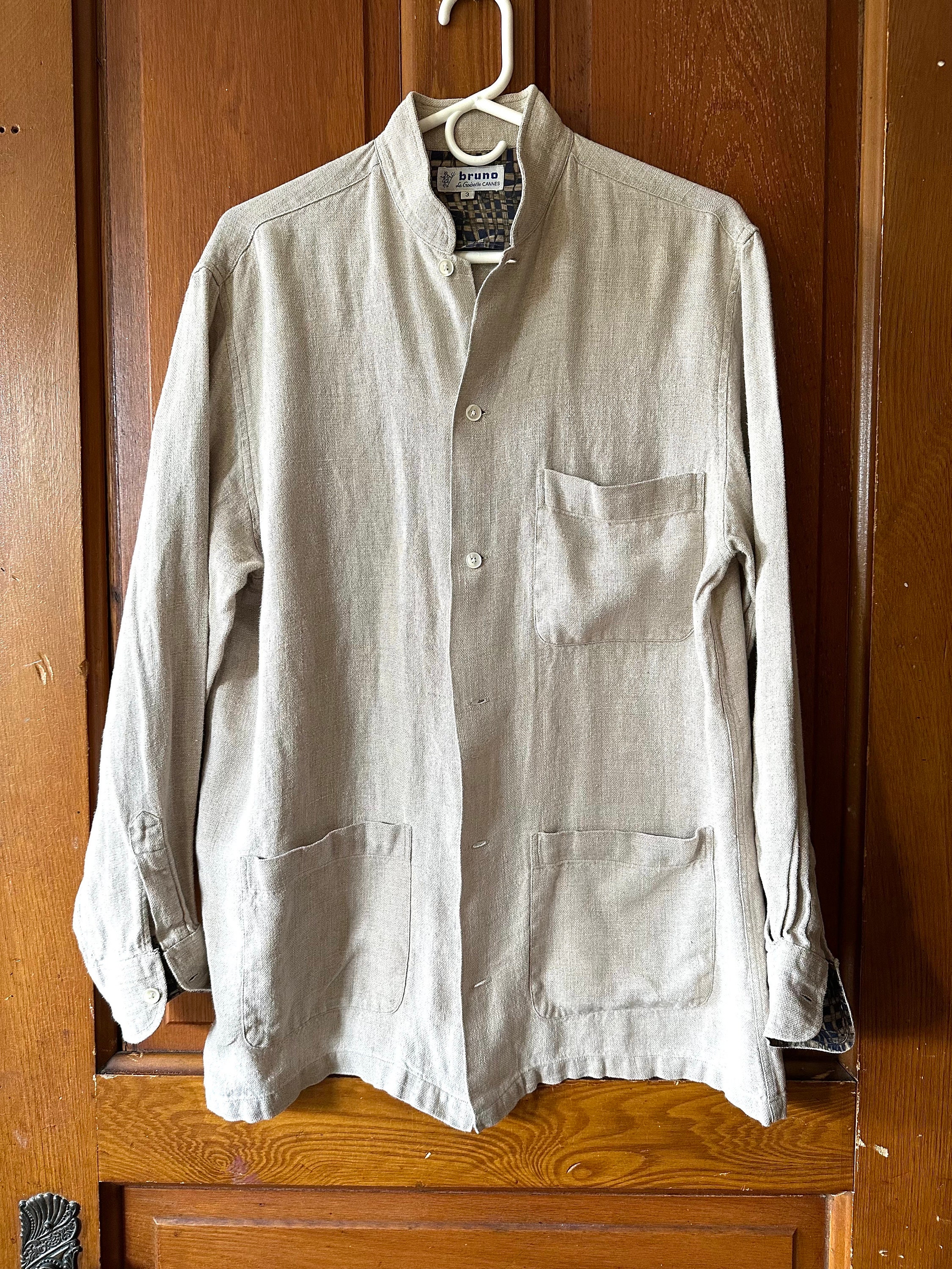 ジャケット・アウター LINEN CROPPED CHORE JACKET LINEN CROPPED CHORE JACKET【Mサイズ】