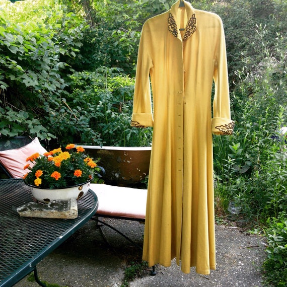Bergdorf Goodman Vintage Coat Robe, Coat Dress, W