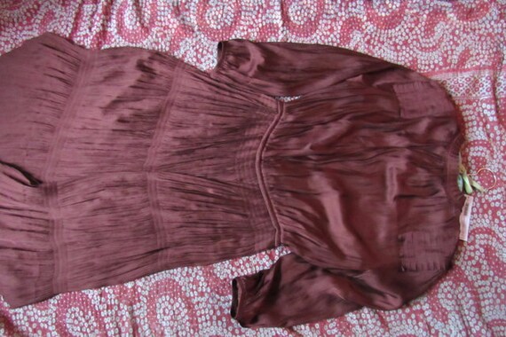 Vintage cinch waist midi dress from Chicos unique… - image 3