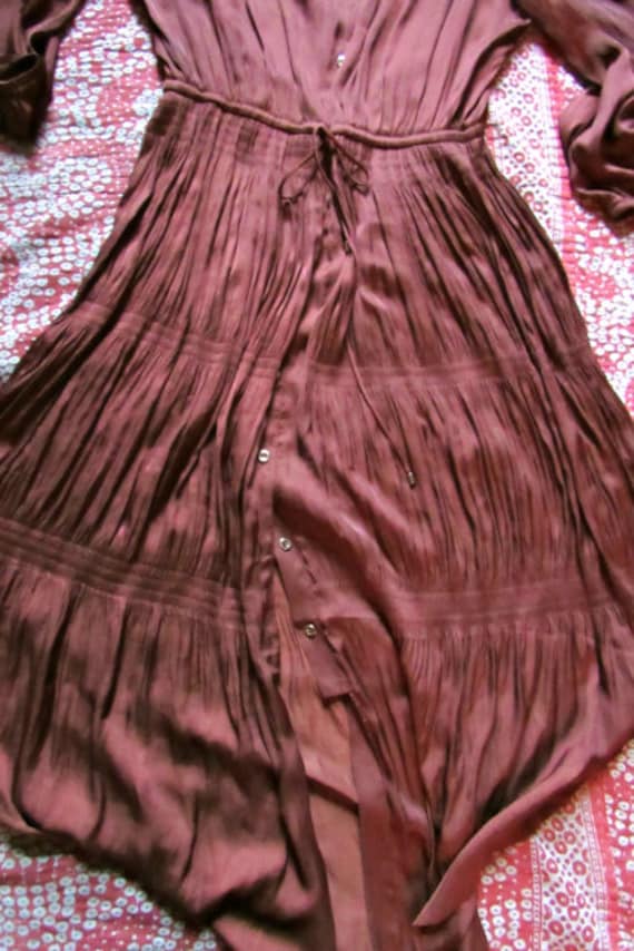 Vintage cinch waist midi dress from Chicos unique… - image 7