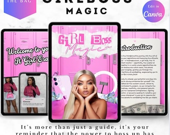 Girl Boss Magic Ebook, Manifestation Guide (Digital Download)