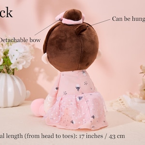 Personalized Baby Doll Gifts,Baby Girl Gift,Custom Baby Girl Doll,Baby Shower Gift,Easter Gift for Kids,1st birthday gift,New baby gift, image 8