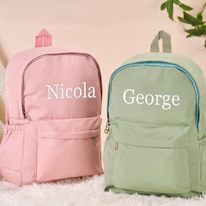 Sac à dos personnalisé pour tout-petit, sac à dos pour la rentrée des classes, sac préscolaire, cartable pour tout-petit, cadeau pour la maternelle, cadeau de rentrée des classes, cadeau pour petite fille