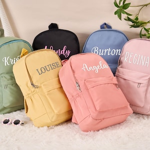 Sac à dos personnalisé pour enfants, Rentrée des classes, Sac à dos pour enfants d'âge préscolaire, Sac d'école personnalisé pour tout-petits, Adorables cadeaux d'anniversaire pour enfants, Cadeaux pour filles et garçons